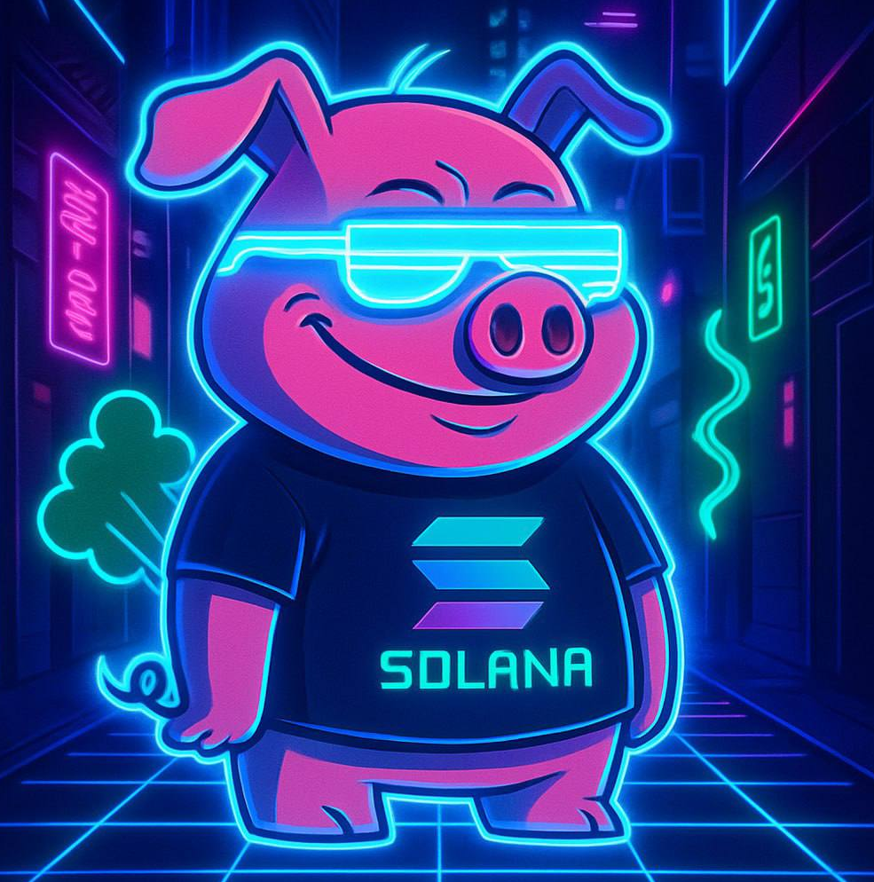 FartPig Neon NFT